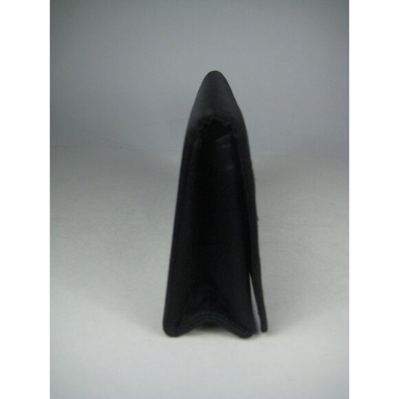 Britemode Black Clutch Rhinestones Snap Closure Purse Bag Front Flap Vintage - Picture 9 of 16